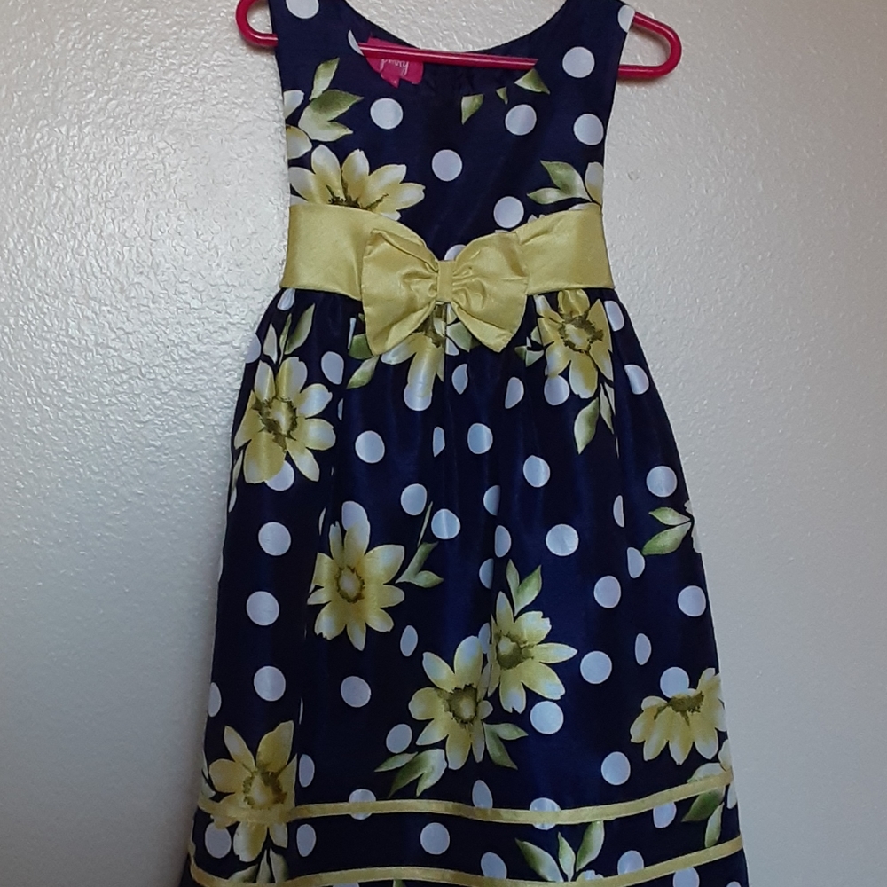 Flower print dress